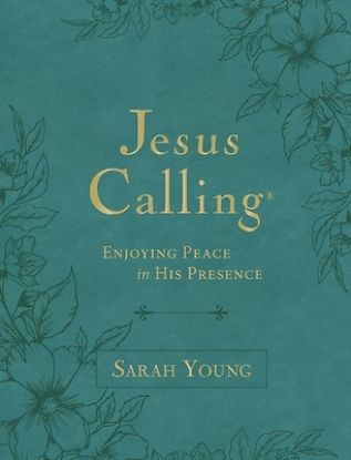 Picture of Jesus Calling, Large Text Teal Leathersoft, with Full Scriptures