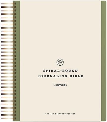 Picture of ESV Spiral-Bound Journaling Bible, History (Hardcover)