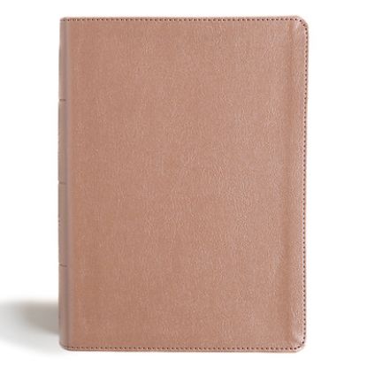 Picture of CSB Study Bible, Personal Size Edition, Rose Gold Leathertouch