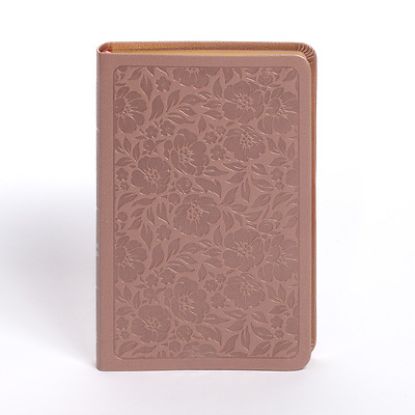 Picture of NASB Personal Size Bible, Rose Gold Leathertouch