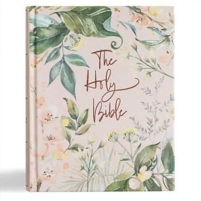 Picture of CSB Notetaking Bible, Large Print, Revive Our Hearts Edition, Floral Cloth Over Board