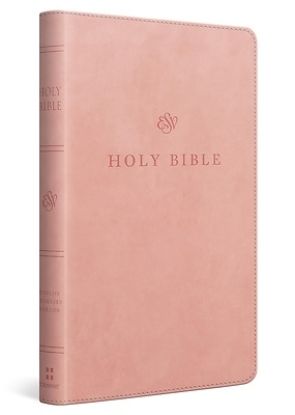 Picture of ESV Premium Church Bible, Large Print (Trutone, Blush Rose)