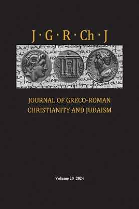 Picture of Journal of Greco-Roman Christianity and Judaism, Volume 20