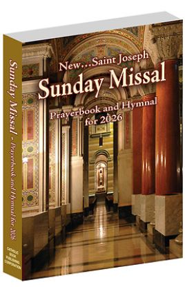 Picture of St. Joseph Sunday Missal Prayerbook and Hymnal for 2026 [Paperback] Catholic Book Publishing Corp