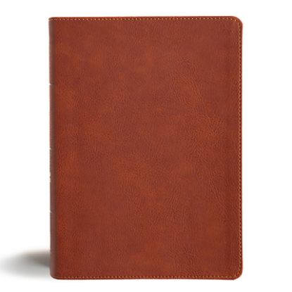 Picture of CSB Study Bible, Personal Size Edition, Burnt Sienna Leathertouch
