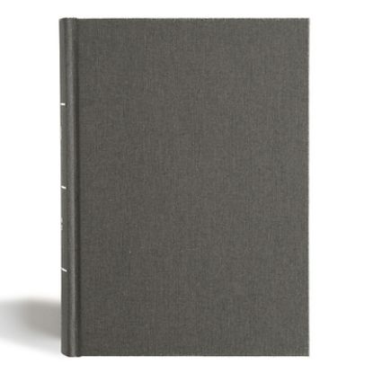 Picture of CSB Study Bible, Personal Size Edition, Charcoal Cloth Over Board