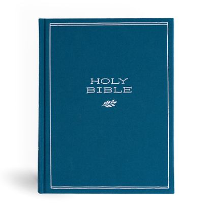 Picture of CSB Illustrator's Notetaking Bible, Large Print Edition, Deep Caribbean Blue Cloth Over Board