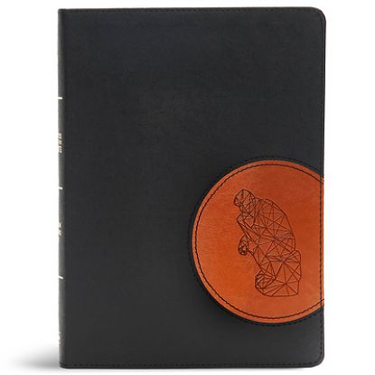 Picture of CSB Apologetics Study Bible for Students, Black/Tan Leathertouch