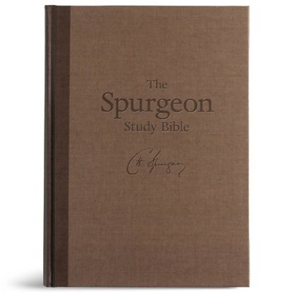 Picture of CSB Spurgeon Study Bible, Brown Hardcover
