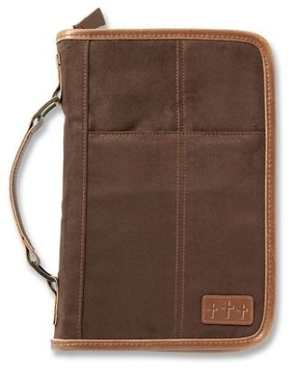 Picture of Aviator Suede Extra Large Brown Book & Bible Cover