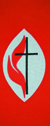 Picture of Red Cross and Flame Stole