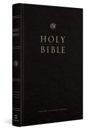 Picture of ESV Church Bible, Large Print (Hardcover, Black)