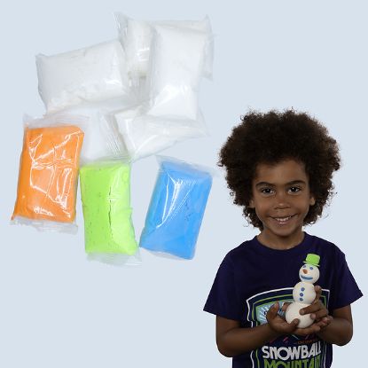 Picture of VBS 2026 Snowball Mountain Challenge Craft Air Clay Snowman (Pkg of 12)