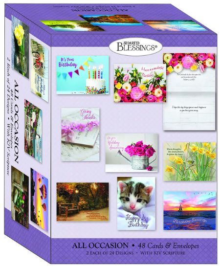 Picture of All Occasion Value Assortment Boxed Cards - Box of 48