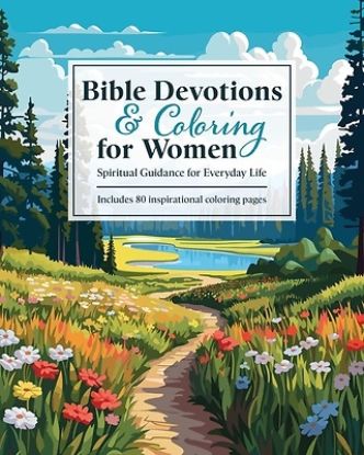 Picture of Bible Devotions & Coloring for Women