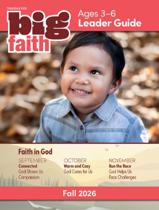 Picture of Cokesbury Kids Big Faith Fall 2026 Leader Guide Ages 3-6