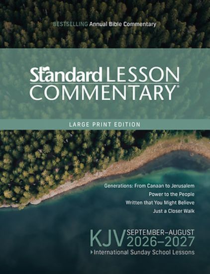 Picture of KJV Standard Lesson Commentary Large Print 2026-2027