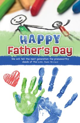 Picture of Happy Father's Day Regular Size Bulletin