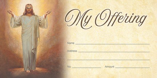 Picture of My Offering General Off Envelope