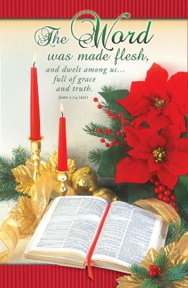 Picture of The Word Was Made Flesh Christmas Bulletin