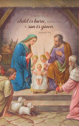 Picture of A Son is Given 3' x 5' Vinyl Banner Isaiah 9:6