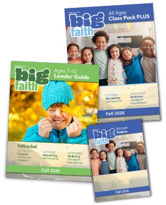 Picture of Cokesbury Kids Big Faith Fall 2026 Leader Kit Ages 7-12 - Digital Kit Download
