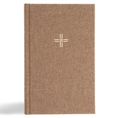 Picture of CSB Single-Column Personal Size Reference Bible, Brown Cloth Over Board