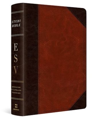 Picture of ESV Study Bible, Personal Size (Trutone, Brown/Cordovan, Portfolio Design)