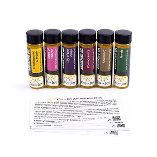 Picture of Oil of Joy 1/4 Oz. Assorted Anointing Oils - Pack of 6