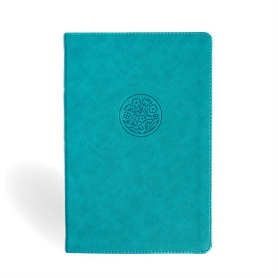 Picture of NASB Giant Print Reference Bible, Teal Leathertouch