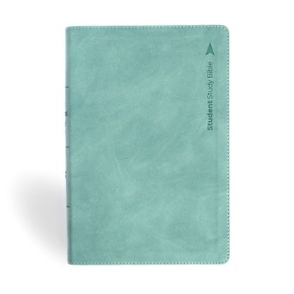Picture of CSB Student Study Bible, Earthen Teal Suedesoft Leathertouch, Indexed