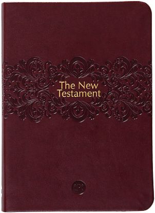 Picture of The Passion Translation New Testament (2020 Edition) - Readers' Edition Burgundy