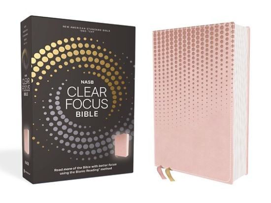 Picture of Nasb, Clear Focus Bible, Leathersoft, Pink
