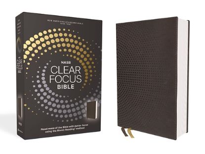 Picture of Nasb, Clear Focus Bible, Leathersoft, Brown