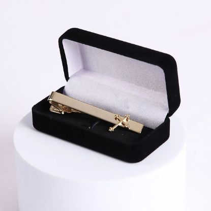 Picture of Gold Cross Tie Bar