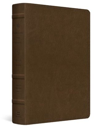 Picture of ESV Applying the Gospel Study Bible for Men (Trutone, Brown)