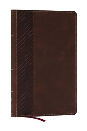Picture of Kjv, Personal Size New Testament, Brown Leathersoft, Red Letter, Comfort Print