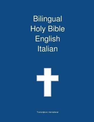 Picture of Bilingual Holy Bible, English - Italian