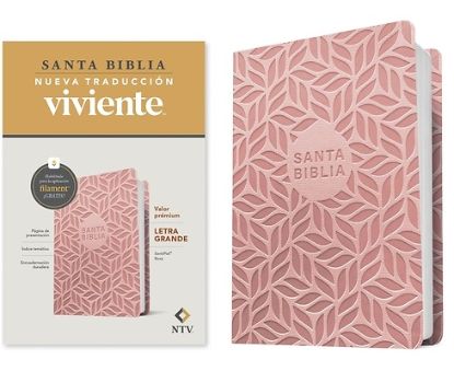 Picture of Biblia Valor Prémium Ntv, Letra Grande Con Filament (Sentipiel, Rosa)