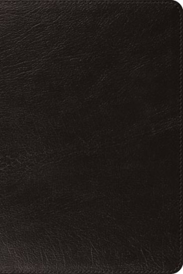 Picture of ESV Personal Size Reference Bible, Red Letter (Genuine Leather, Black)