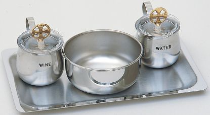 Picture of Koleys K425 Cruet Set. All Stainless Steel