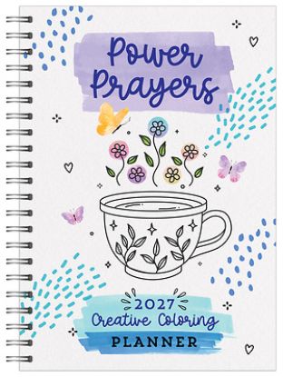 Picture of 2027 Power Prayers Creative Coloring Planner