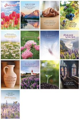 Picture of Word Alive! Weekly Bulletin Legal Size (Without Message) April - May - June Kit (Packages of 25)