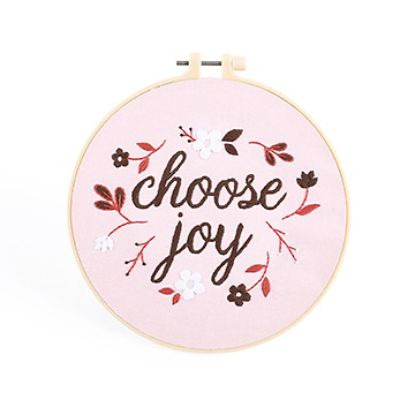 Picture of Embroidery Kit - Choose Joy