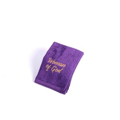 Picture of Pastor Towel Woman of God Purple Cotton