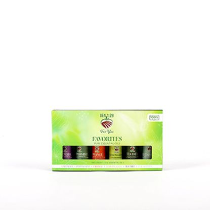 Picture of Favorites - Pure Essential Oils 6CT