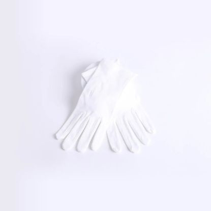 Picture of Glove White Plain Medium