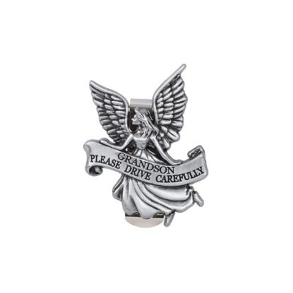 Picture of Visor Clip Angel Drive Carefully Grandson PK4