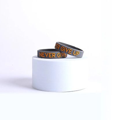 Picture of Power Band Never Give up Small 1/2" - PK12
