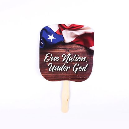 Picture of Hand Fan One Nation Under God PK50